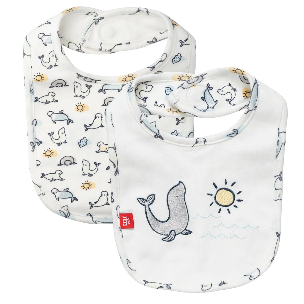 Sealed With A Kiss Reversible Bib